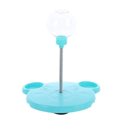 Pet Feeder Cat Toy Pet Leaking Food Ball SelfPlaying Tumbler