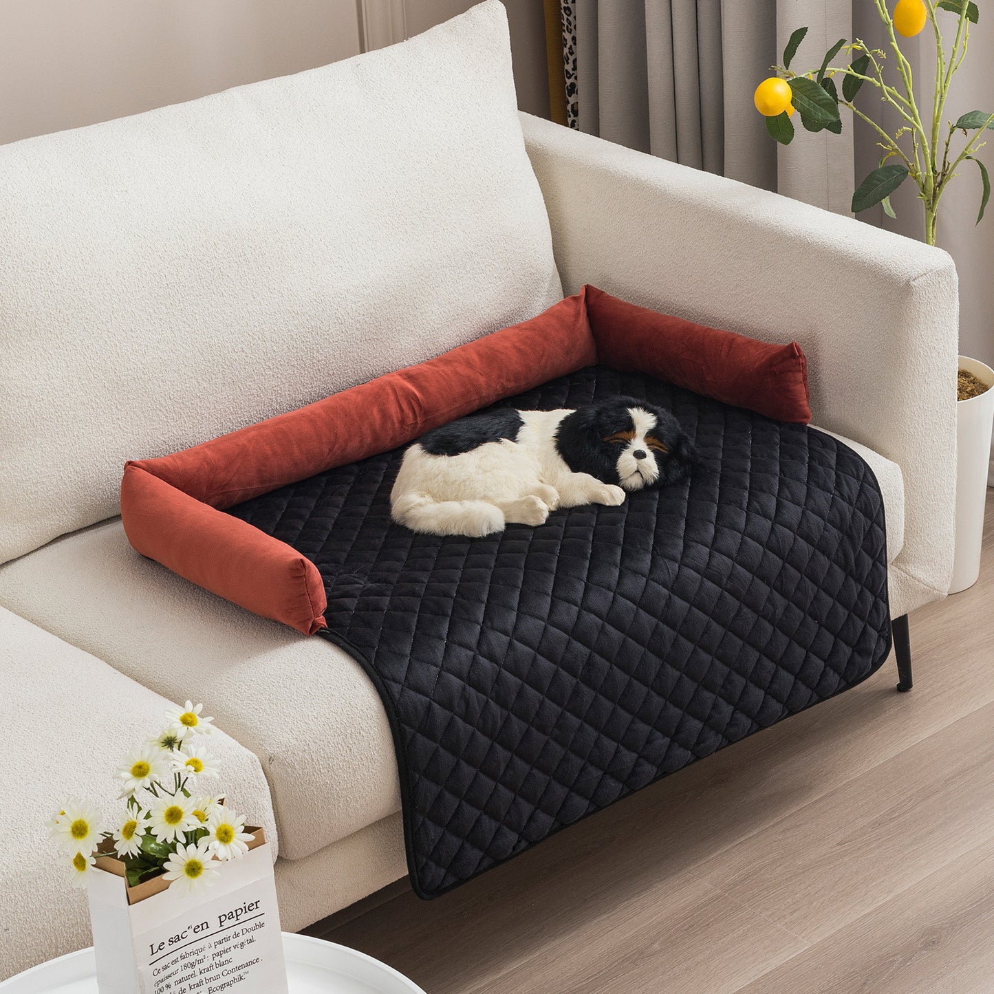 Pet Dog Sofa Bed  For Large Dogs Cushion Warm CatBeds