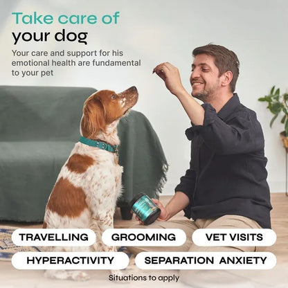 Hemp Calming Chews For Dog Anxiety Relief Duck Favor Calming