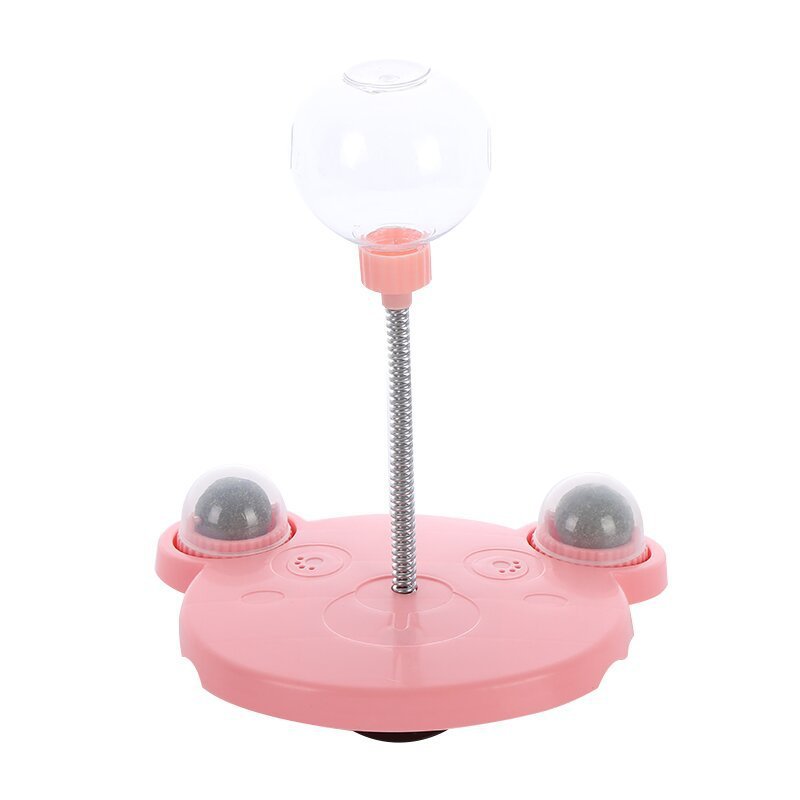 Pet Feeder Cat Toy Pet Leaking Food Ball SelfPlaying Tumbler