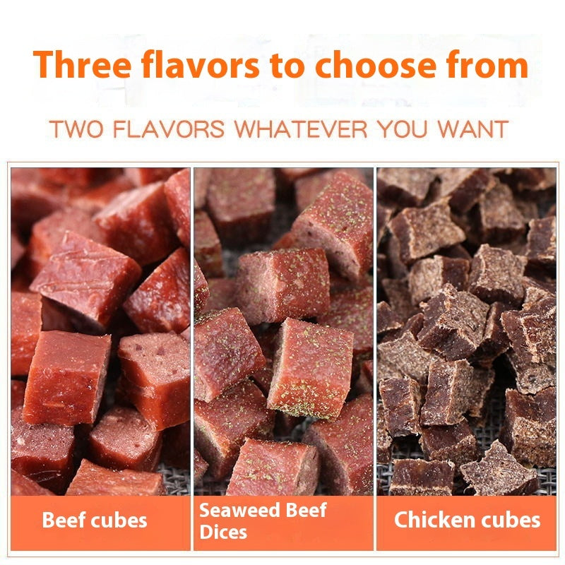 Dog Snacks Dried Beef Cubes Wholesale Pet Snacks Chicken