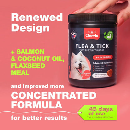 Dog Flea And Tick Treatment Chews FleaTick Prevention dog