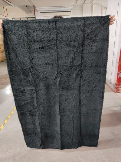 Flannel Cotton Wool Sherpa Thick Pet Blanket Dog Kennel