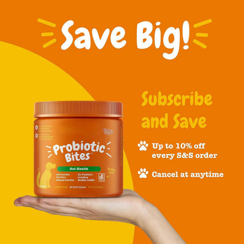 315g Probiotic Chewable Tablets Dog Food Cat Food Intestinal