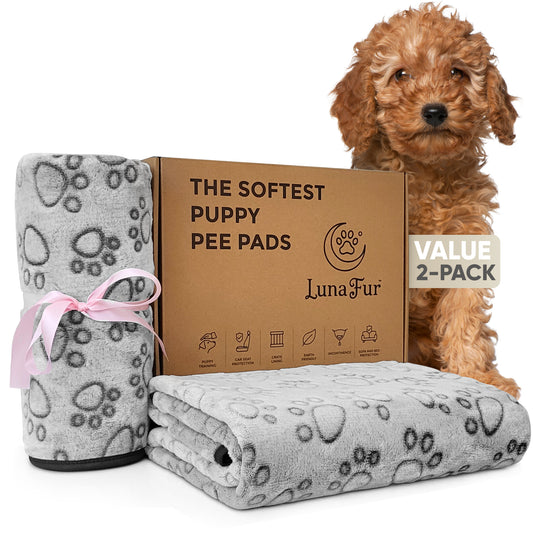 Value 2 Pack - Luna Fur Reusable Puppy Pee Pads