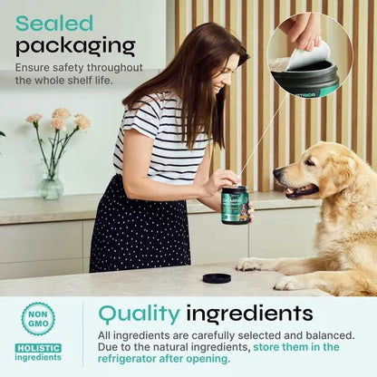 Hemp Calming Chews For Dog Anxiety Relief Duck Favor Calming