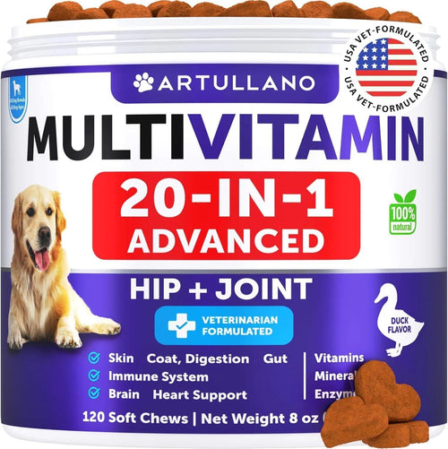 Dog Multivitamin Chewable With Glucosamine 20 In 1 Dog