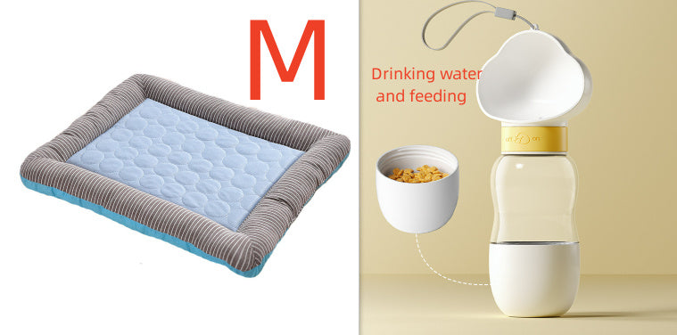 Pet Cooling Pad Bed For Dogs Cats Puppy Kitten Cool Mat Pet