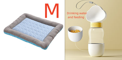 Pet Cooling Pad Bed For Dogs Cats Puppy Kitten Cool Mat Pet