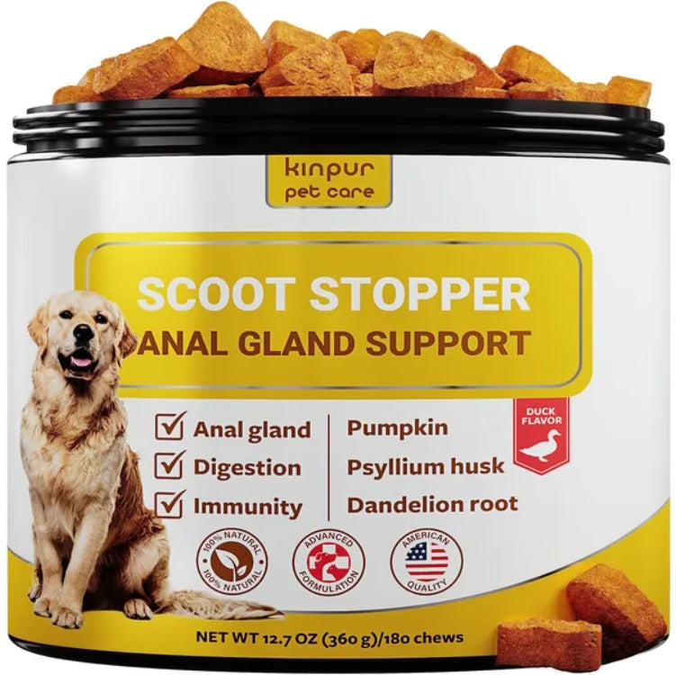 Scoot Stopper Soft Chews Fiber For Dogs Dog Anal Gland