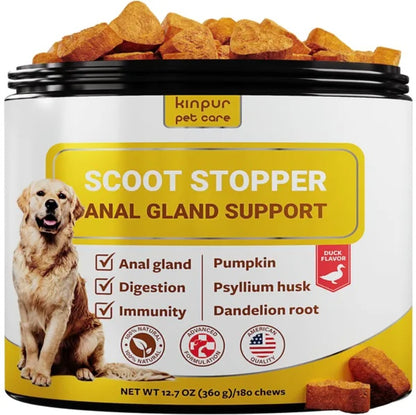 Scoot Stopper Soft Chews Fiber For Dogs Dog Anal Gland