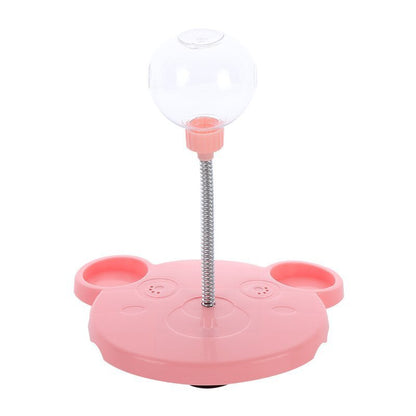 Pet Feeder Cat Toy Pet Leaking Food Ball SelfPlaying Tumbler