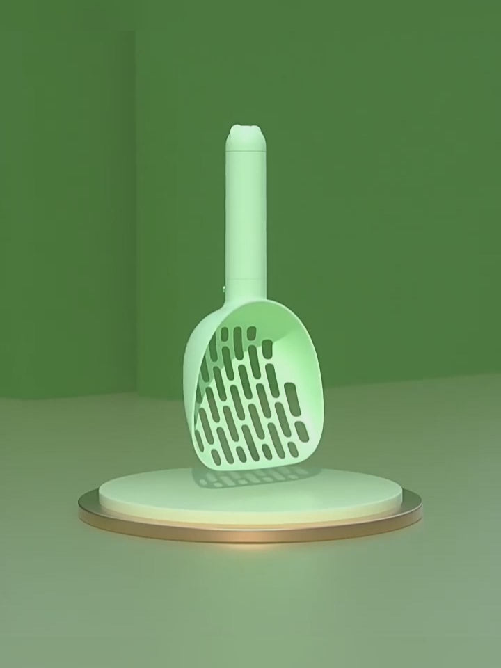 Cat Litter Scoop Plastic Cats Poop Scoop With Base Pets Cleanning Tool Cat Toilet Products Durable Litter Box Cleaner Shovel Pet Products