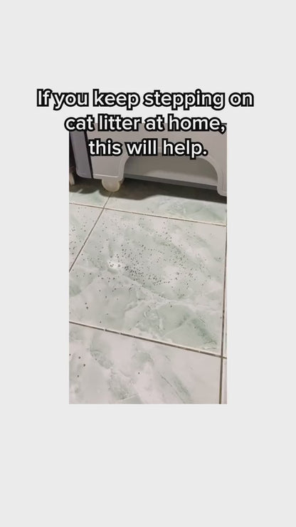 Double Layer Litter Cat Bed Pads Pet Cat Litter Mat Trapping Pets Litter Box Mat Pet Product Bed For Cats House Clean Mat