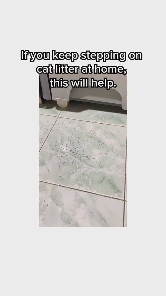 Double Layer Litter Cat Bed Pads Pet Cat Litter Mat Trapping Pets Litter Box Mat Pet Product Bed For Cats House Clean Mat